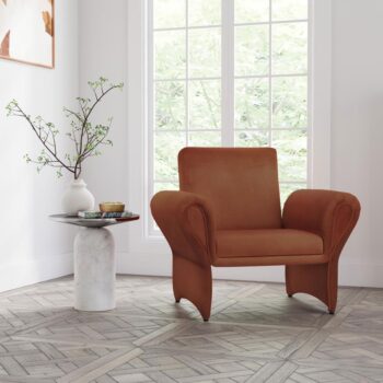 Liana Rust Orange Accent Chair by Coaster Furniture