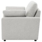 Collins Gray Fabric Power Recliner Chair by Coaster Furniture 22