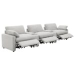Collins 5-piece Power Reclining Home Theater Seating by Coaster Furniture
