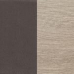 Aloma Tufted Armless Accent Chair Brown by Coaster Furniture