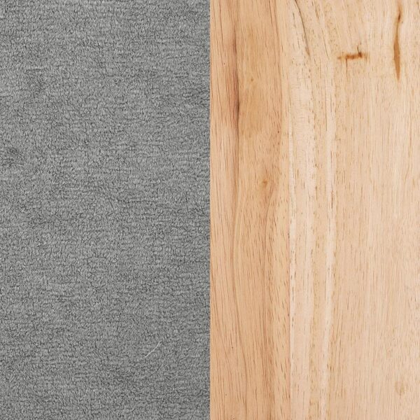 Diego Accent Arm Chair with Wood Arms Gray by Coaster Furniture