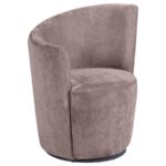 Nueva Blush Velvet Swivel Accent Chair by Coaster Furniture 10