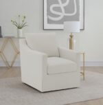 Winter Accent Swivel Chair Beige by Coaster Furniture 13