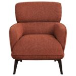 Andrea Upholstered Crecent Arm Accent Chair by Coaster Furniture 13