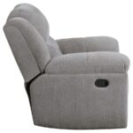 Gilson Glider Recliner Chair Gray by Coaster Furniture 22
