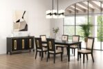 Kenyada Dining Table FM3401ES-T – Sleek Design Meets by Furniture of America 20