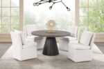 Broager Round Dining Table FM3331DB-RT-TABLE – Contemporary by Furniture of America 20