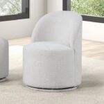 Broager Dining Swivel Chair FM3001WH-SC – Modern by Furniture of America 7