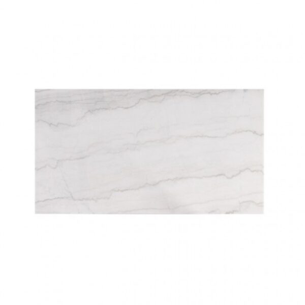 Sabro Contemporary Black & White Rectangular Dining Table – 70" Marble Top