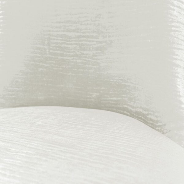 Palazzo White Silver Dining Chair – Glam Tiger-Print Upholstered Chair