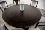 Holsworthy Round Espresso Dining Table FM3600ES-RT Contemporary Charm by Furniture of America 10