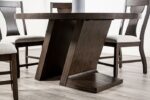 Holsworthy Round Espresso Dining Table FM3600ES-RT Contemporary Charm by Furniture of America 12
