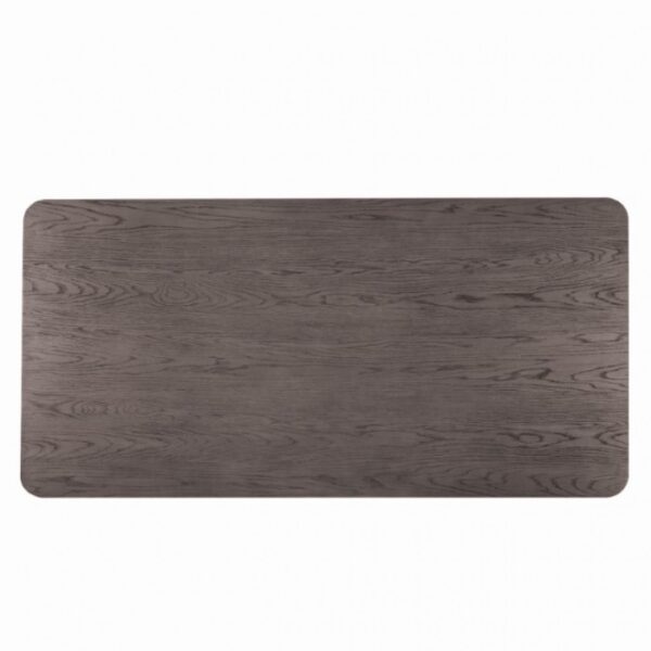 Sterling West Rectangular Dining Table – Modern Ash Gray Wood Dining Table