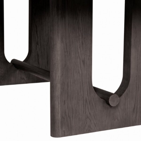 Sterling West Rectangular Dining Table – Modern Ash Gray Wood Dining Table