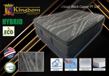 Black Copper PT Mattress Firm By Kingdom Mattress