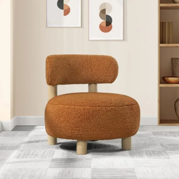 Bouclé Accent Chair