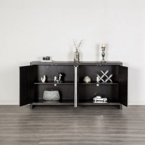 Forger 4-Door Cabinet – Bold Design Meets Functional Sophistication