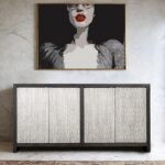 Forger 4-Door Cabinet – Bold Design Meets Functional Sophistication