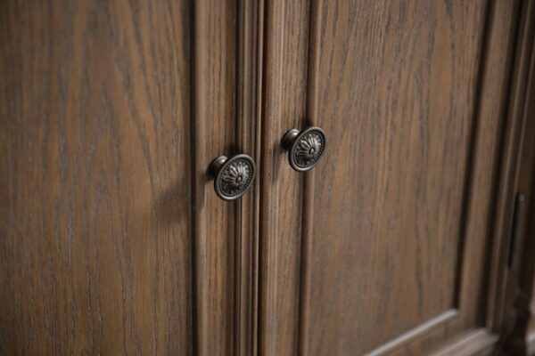 Seven Oaks Side Board FM3418AK-SV – Traditional Weathered Oak Sideboard