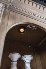 Seven Oaks Entertainment Center FM5418AK-TV-SET – Weathered Oak Traditional Media Wall Unit