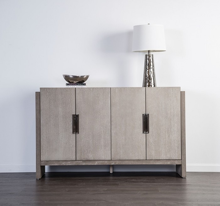 Gristalt Server Fm3597Gy-Sv Gray Transitional Dining Storage Cabinet By Furniture Of America | Mobilia Cleopatra 3 Gristalt Gray Transitional Server – Stylish Dining Storage