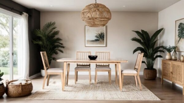 Lakeside Modern Farmhouse Dining Table | Furniture of America