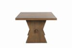 Rustic Farmhouse Rustic Oak Dining Table by Furniture of America 14