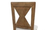 Rustic Farmhouse Rustic Oak Side Chair (2/CTN) by Furniture of America 8