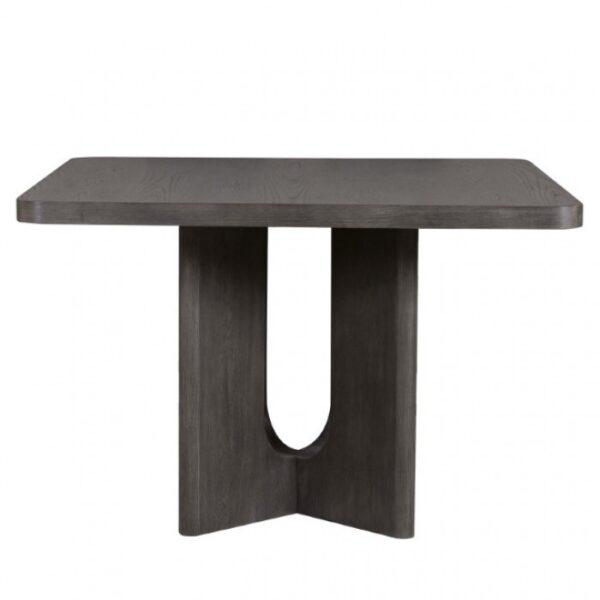 Sterling West Modern Counter-Height Dining Table – Ash Gray Square 54"