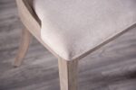 Modern White Oak Side Chair by Furniture of America 9
