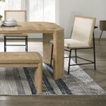 Contemporary Oak Dining Table by Furniture of America 5