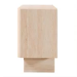 Inca Travertine Stone Buffet By ACME - Image 4