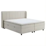 Adonia Queen Bed with Storage in Beige Chenille BD06012Q by ACME - Image 5