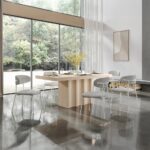 Inca Travertine Stone Dining Table DN04745 By ACME 12