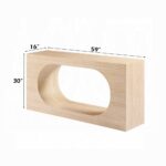 Inca Travertine Stone Console Table AC04737 By ACME 7