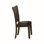 Wieland Dining Side Chair In Brown Finish By Homelegence 7