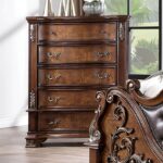 Esparanza Chest Traditional Brown Cherry by Furniture of America 6