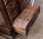 Esparanza Dresser Traditional Brown Cherry by Furniture of America 8