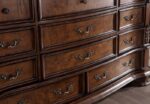 Esparanza Dresser Traditional Brown Cherry by Furniture of America 9