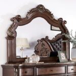 Esparanza Mirror Traditional Brown Cherry by Furniture of America 5