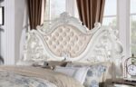 Esparanza 5 Pc Queen Bedroom Set Traditional Pearl White by Furniture of America 9