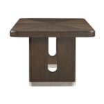 Clara Dining Table in Brown Finish By Homelegence 8
