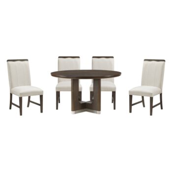 Clara 5pc Dinning Set By Homelegence