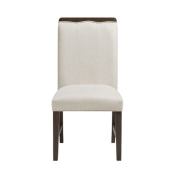 Clara Side Chair in Brown Finish By Homelegence