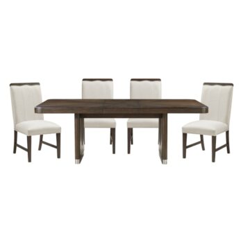 Clara 5pc Dinning Set By Homelegence