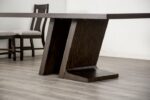 Holsworthy Espresso Dining Table Contemporary by Furniture of America 12