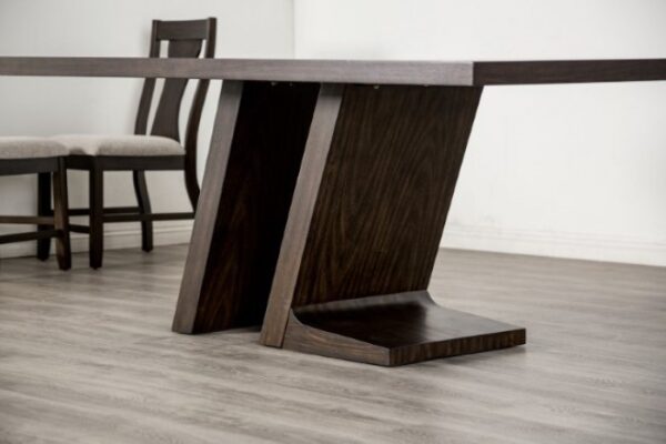 Holsworthy Contemporary Espresso Dining Table – 72"