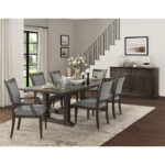 Sarasota Driftwood Dining Table By Homelegence 8