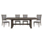 Sarasota Extendable 5pc Dining Table Set for 4 By Homelegence 6