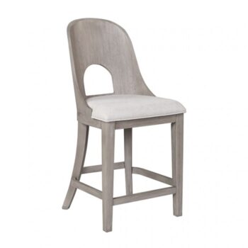 Sterling West Counter Ht. Chair-2Pcs/CTN White Oak Modern by Furniture of America